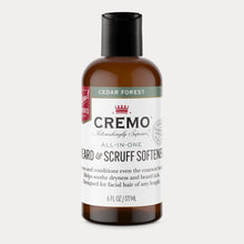 Cremo 6 Fl. Oz. Cedar Forest Blend Beard & Scruff Softener