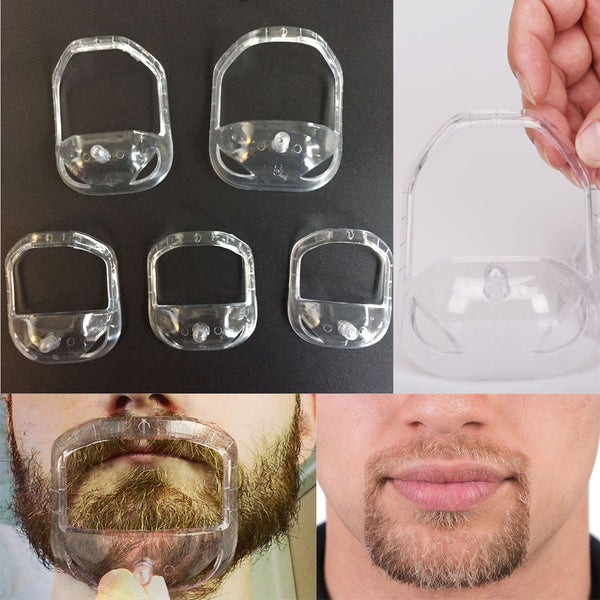 〖Follure〗5Pcs/set Men's Beard Shaping Trimming Tool Symmetric Cut Beard Styling Template