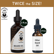 Beard Reverence Sandalwood Beard Oil (2oz) All-Natural Conditioner and Softener