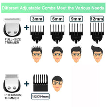 Beard Trimmer for Men, Mens Hair Clipper, 16 in 1 Hair Grooming Kit IPX7