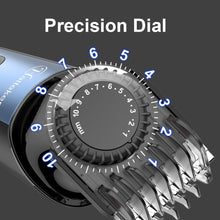 Hatteker Mens Electric Shavers ,Sideburn/Nose Trimmer Wet Dry IPX7 Waterproof Rechargeable Cordless 3 in 1