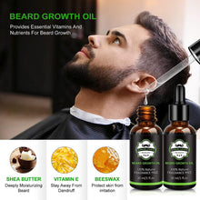 Beard Growth Kit - Derma Roller for Beard Growth, Beard Kit with Beard Roller, 2 Packs Beard Growth Oil