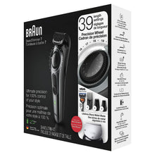 Braun Beard Detail Trimmer, Hair Clippers for Men, Cordless & Rechargeable, Mini Foil Shaver with Gillette ProGlide Razor, Silver, 10 Piece Set