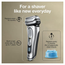 Braun Electric Razor for Men, Waterproof Foil Shaver, Series 9 Pro 9419s, Wet & Dry Shave, with ProLift Beard Trimmer for Grooming, Charging Stand Included, Gold