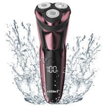 CITHOT Electric Razorwith Pop-up Trimmer, Wet and Dry Razor with Screen Display IPX7 Rechargable Cordless Blue