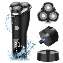 HIENA PRO Electric Rotary Shavers Cordless Rechargeable Beard Shaver,Waterproof Electric Razor with Led Display for Dry and Wet