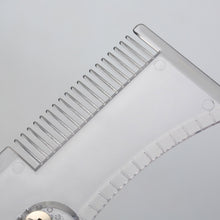 Andoer Beard Shaping Tool Set Beard Guide Shaper Filler Pen & Applicator Brush Male Mustache Shape Effective Enhance Facial Hair Waterproof & Sweatproof 3-In-1 Beard Shaper Kit for Man