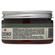 Cremo Beard & Scruff Cream, Forest Blend, 4 fl oz