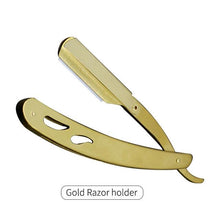4color men and women professional haircut shaving beard shaving sweat hair armpit hair pubic hair tool folding razor free blade