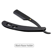 4color men and women professional haircut shaving beard shaving sweat hair armpit hair pubic hair tool folding razor free blade