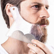 New Fashion Men Beard Shaping Styling Template Comb Men's Beards Combs Beauty Tool for Hair Beard Trim Templatesival
