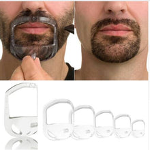 5Pcs/lot Beard Comb Hairbrush Symmetric Cut Salon Mustache Beard Styling Template for Beard Shaping Trimming Tool